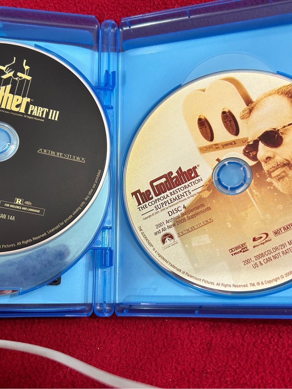 The Godfather: The Coppola Restoration Blu-ray Collection - Black & Red - Picture 3 of 3